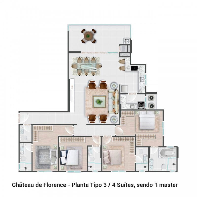 Chateau de Florence Itapema