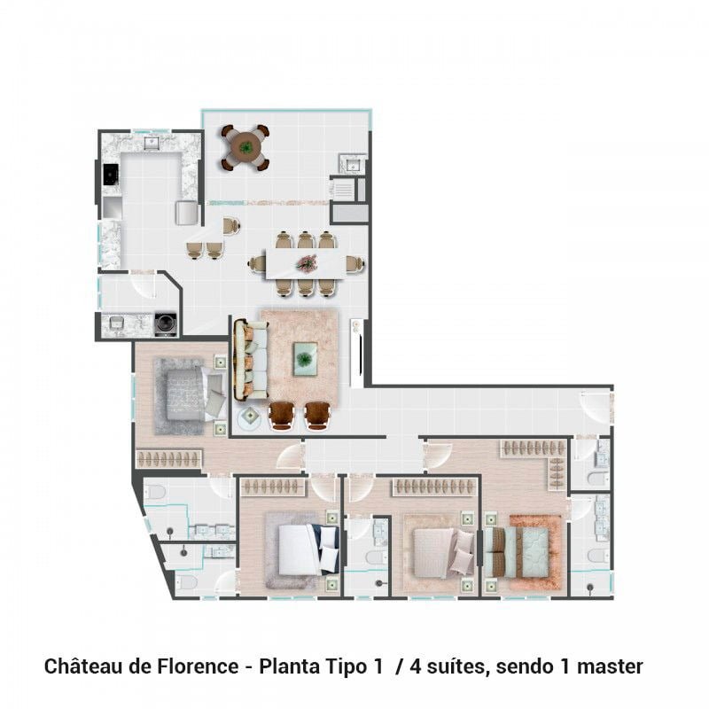 Chateau de Florence Itapema