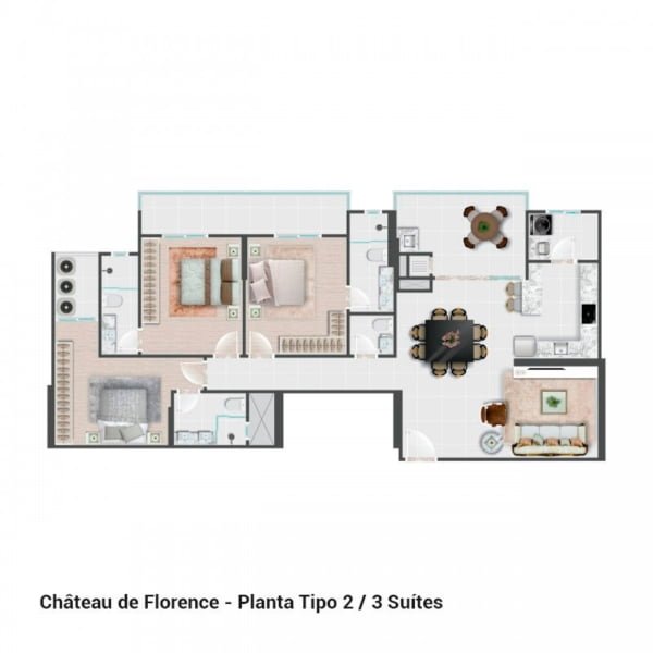 Chateau de Florence Itapema