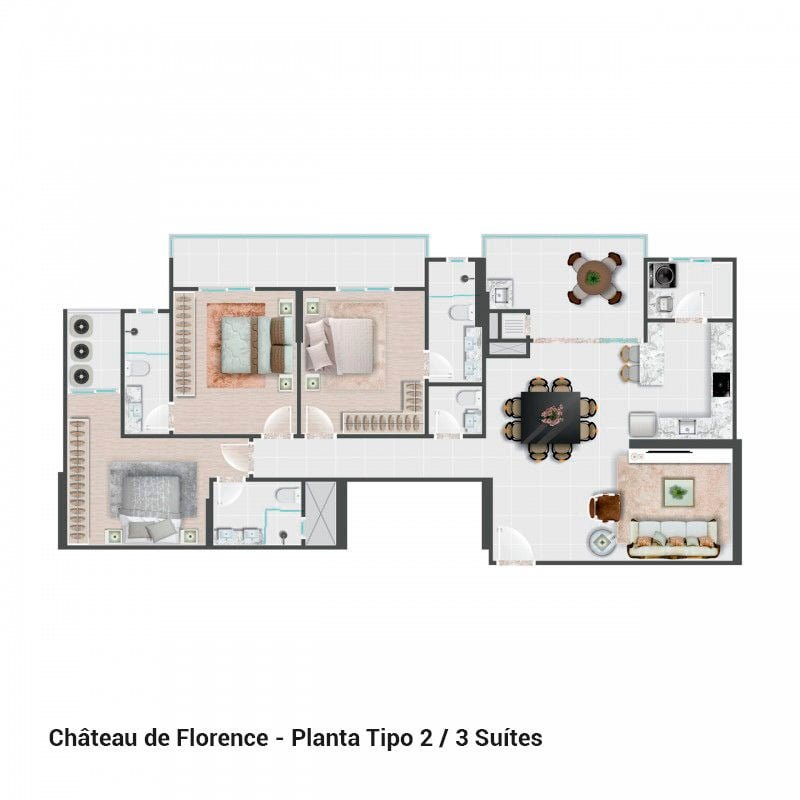 Chateau de Florence Itapema