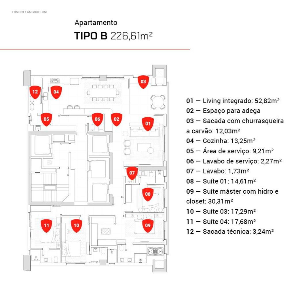 Tonino Lamborghini Residences